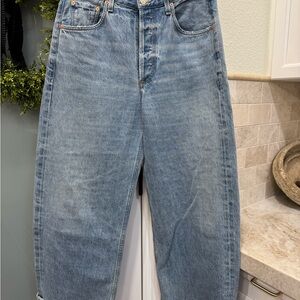 Classic "BOYFRIEND" style Blue Denim Jeans